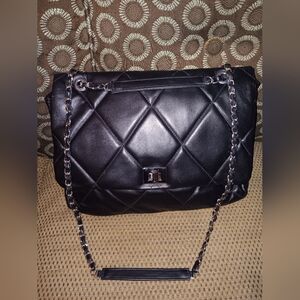Virsa Greece Quilted Leather Chain Shoulder Bag
